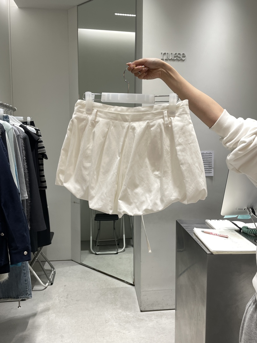 NUESE東大門實拍女裝新款職業休閑26春夏時尚真品熱賣短褲NUESE短褲