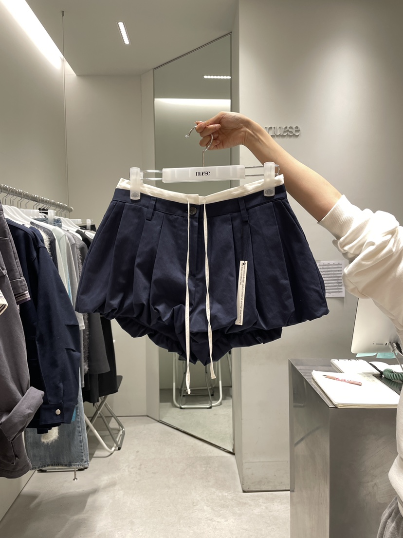 NUESE東大門實拍女裝新款職業休閑26春夏時尚真品熱賣短褲NUESE短褲圖色2