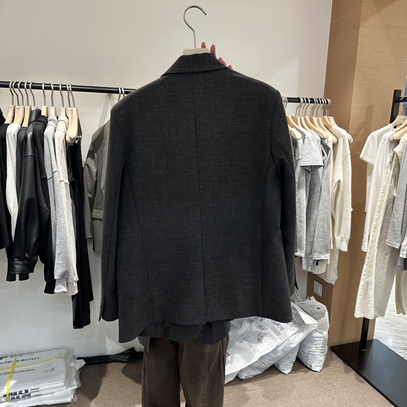 LE BUTTER東大門實拍女裝新品時尚職業人氣推薦夾克羊毛LE BUTTER夾克