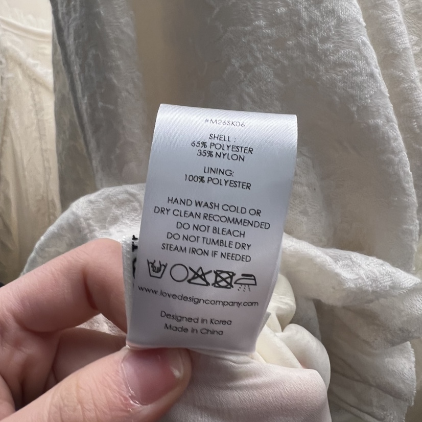 MORE THAN YESTERDAY/LOVE YOU SO MUCH東大門實拍女裝新款26春夏半身裙中短裙蕾絲LYSM/MORE THAN YESTERDAY半身裙/中短裙