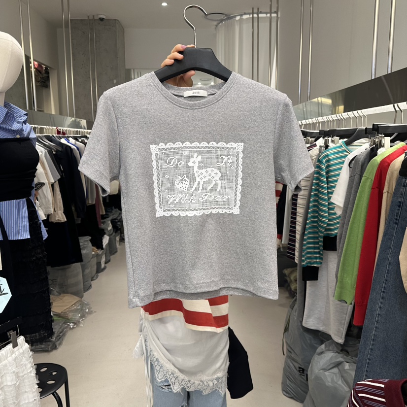 ARTE STUDIO/ATTENTION EDITORIAL韓國直郵女士新款推薦T恤ARTE STUDIO/ATTENTION EDITORIALT恤圖色2