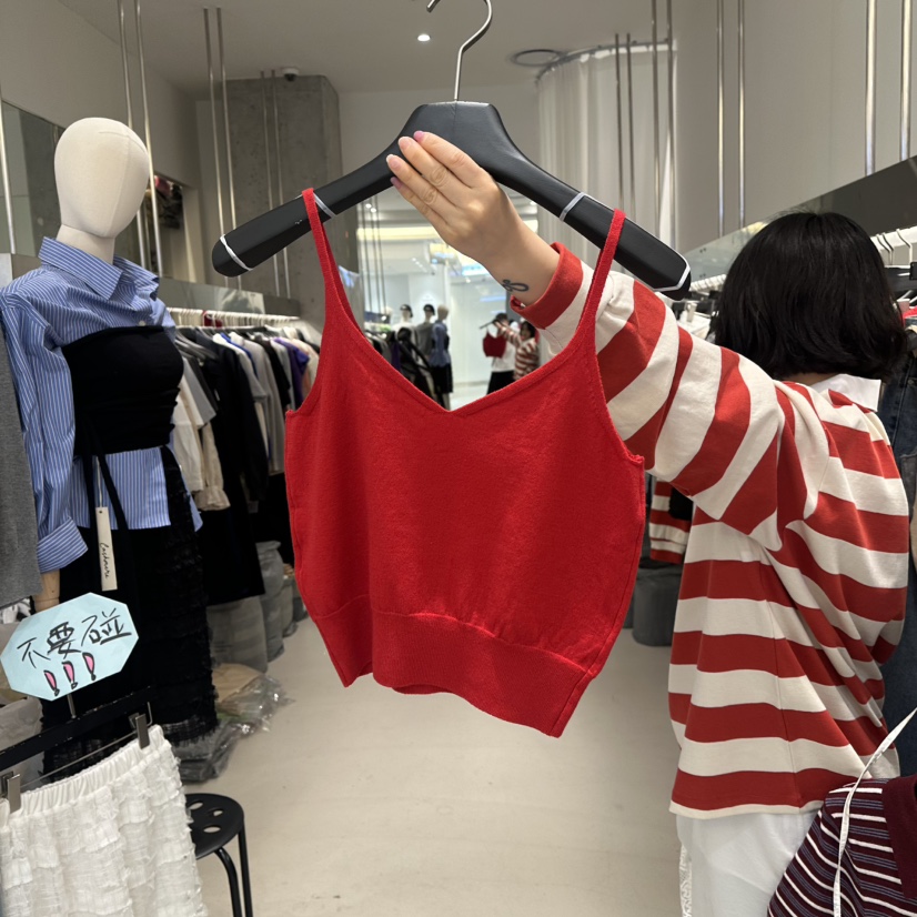 ARTE STUDIO/ATTENTION EDITORIAL東大門實拍女士新品職業吊帶背心ARTE STUDIO/ATTENTION EDITORIAL吊帶/背心