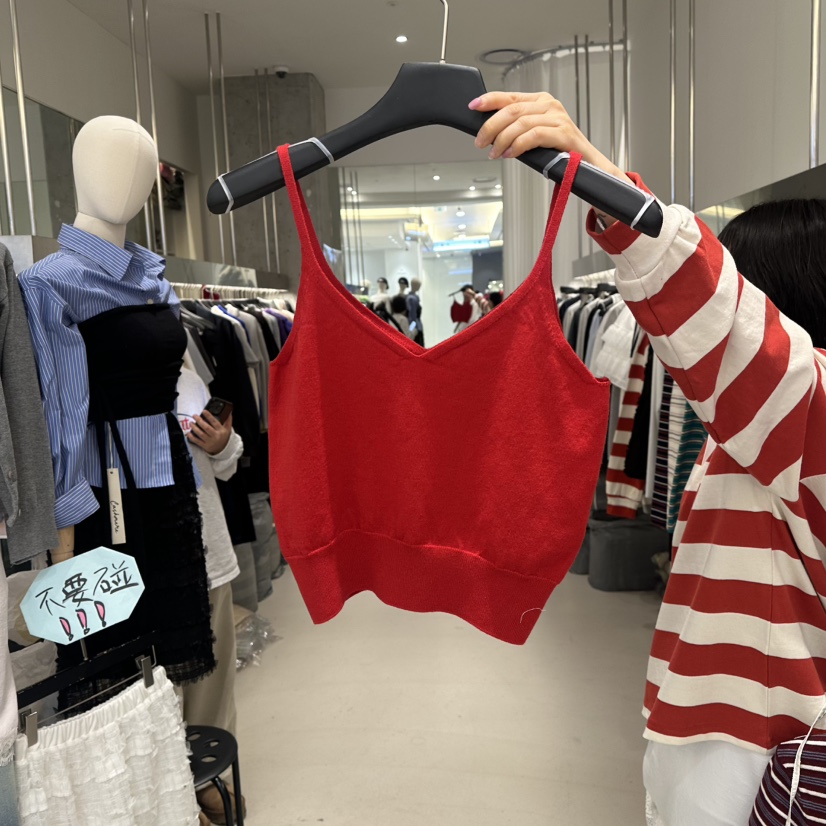 ARTE STUDIO/ATTENTION EDITORIAL東大門實拍女士新品職業吊帶背心ARTE STUDIO/ATTENTION EDITORIAL吊帶/背心圖色1