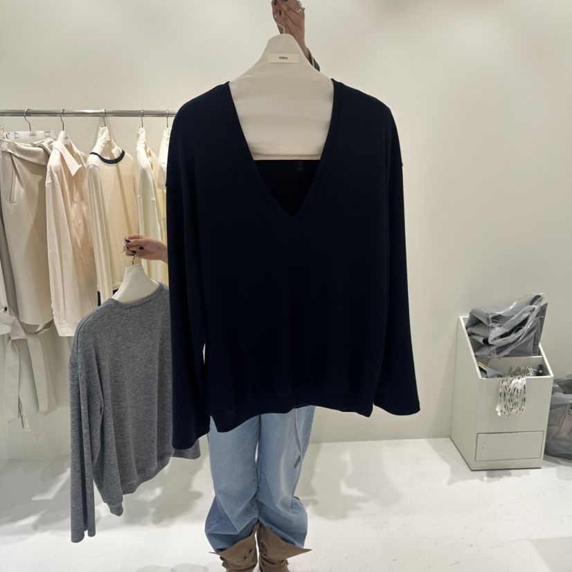 VEREN東大門代購女士新款休閑職業推薦熱賣時尚人氣長袖T恤VEREN長袖T恤圖色3