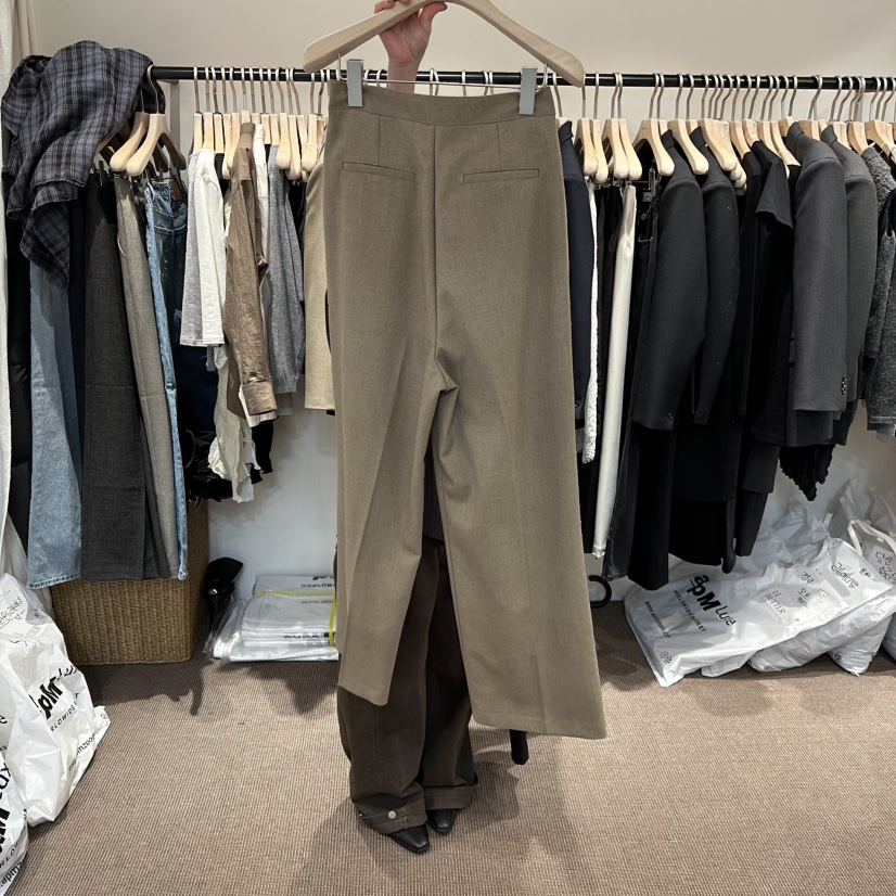 LE BUTTER韓國直郵女裝新款時尚人氣職業真品26春夏休閑褲LE BUTTER休閑褲