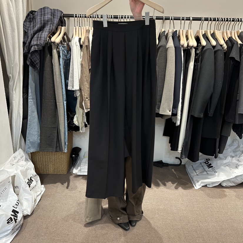 LE BUTTER韓國直郵女裝新款時尚人氣職業真品26春夏休閑褲LE BUTTER休閑褲圖色2