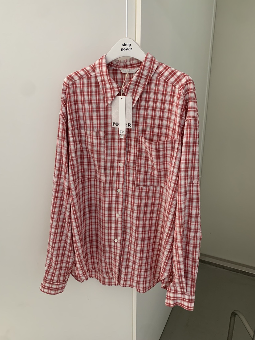 SHOP POSTER東大門實拍女士新款26春夏熱賣職業襯衫蕾絲衫SHOP_POSTER襯衫/蕾絲衫圖色1