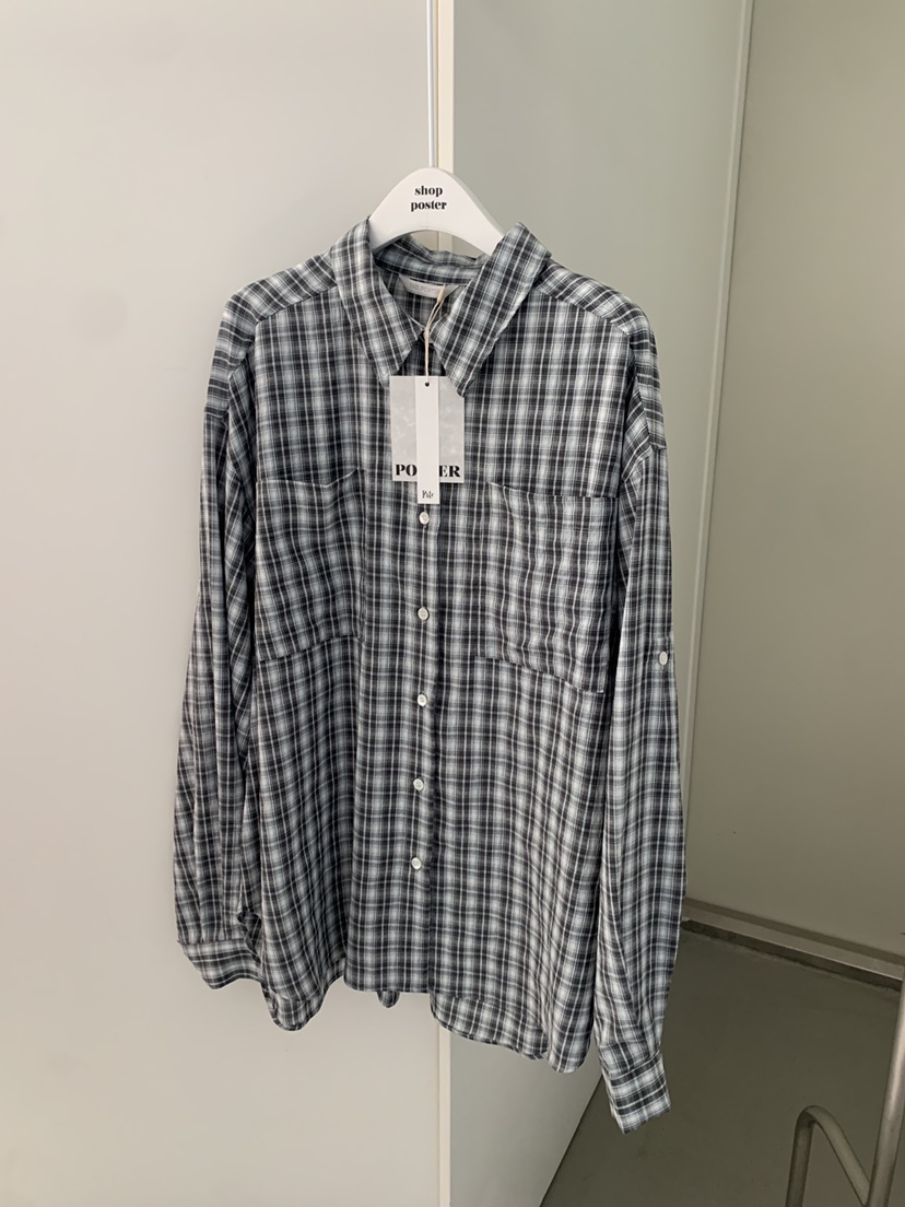 SHOP POSTER東大門實拍女士新款26春夏熱賣職業襯衫蕾絲衫SHOP_POSTER襯衫/蕾絲衫圖色2