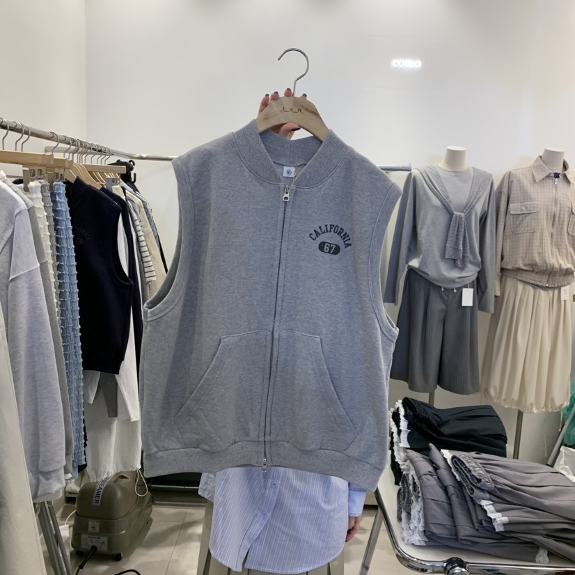 TAN&amp;COMO東大門代購女裝新款真品26春夏人氣休閑馬甲tan-COMO馬甲圖色1