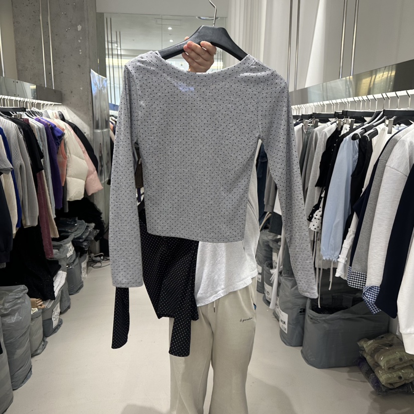 ARTE STUDIO/ATTENTION EDITORIAL東大門直郵女裝新款推薦長袖T恤ARTE STUDIO/ATTENTION EDITORIAL長袖T恤