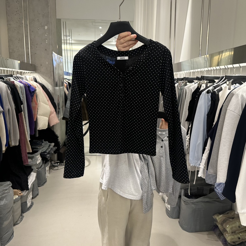 ARTE STUDIO/ATTENTION EDITORIAL東大門直郵女裝新款推薦長袖T恤ARTE STUDIO/ATTENTION EDITORIAL長袖T恤圖色2