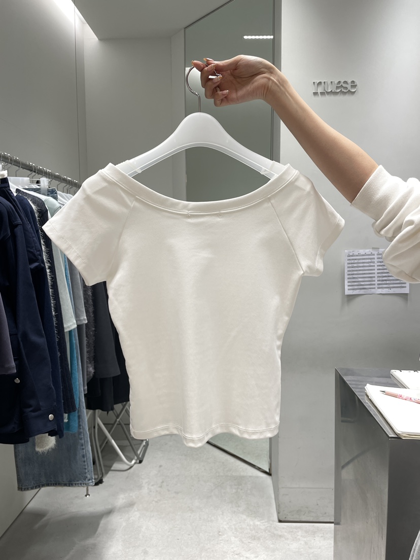 NUESE東大門實拍女裝新品推薦職業熱賣休閑時尚T恤不含內搭NUESET恤