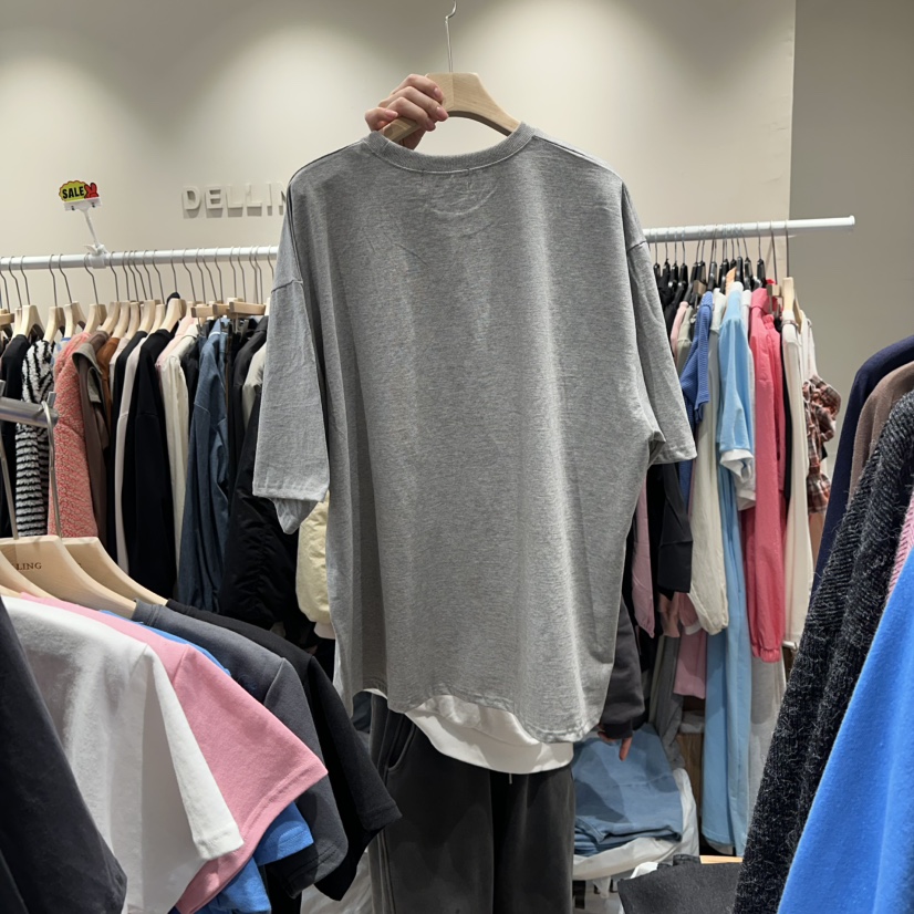 DELLING東大門代購女士新品推薦人氣職業休閑真品26春夏T恤DELLINGT恤