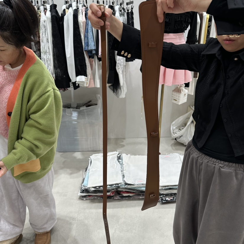 BUBBLE/LOTTIMO韓國代購女裝新款真品熱賣人氣職業腰帶腰帶BUBBLE/LOTTIMO腰帶