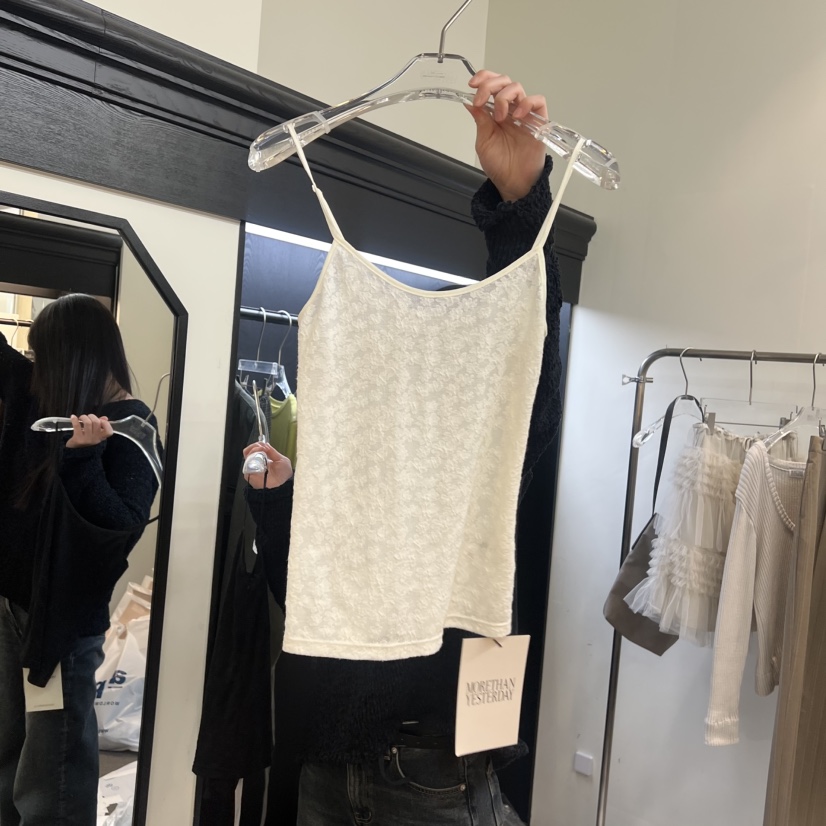 MORE THAN YESTERDAY/LOVE YOU SO MUCH韓國直郵女士新品休閑吊帶背心LYSM/MORE THAN YESTERDAY吊帶/背心