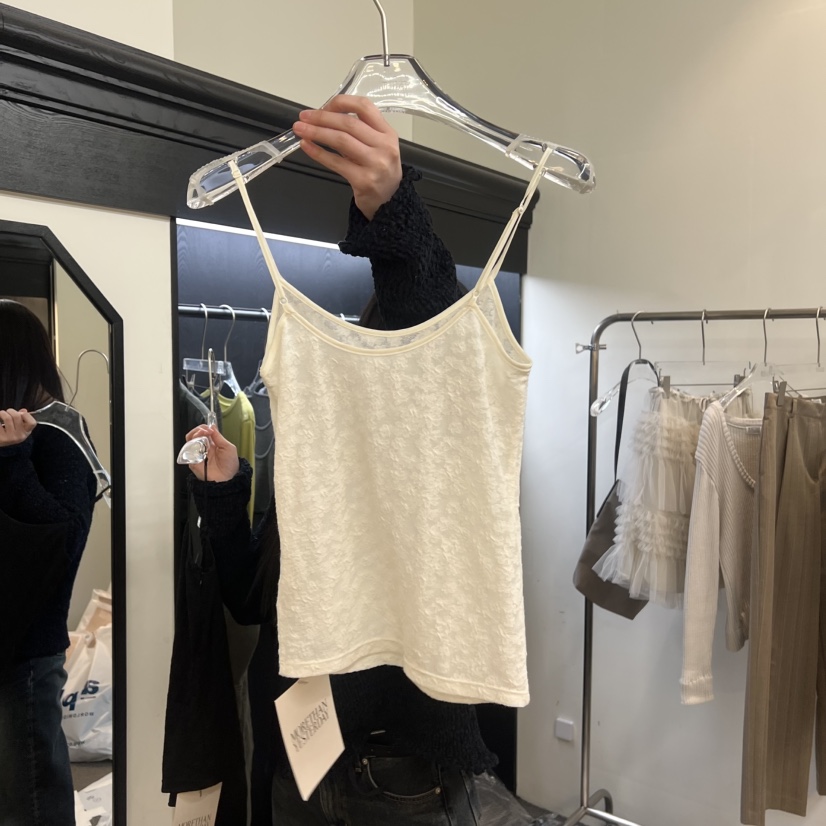 MORE THAN YESTERDAY/LOVE YOU SO MUCH韓國直郵女士新品休閑吊帶背心LYSM/MORE THAN YESTERDAY吊帶/背心圖色1