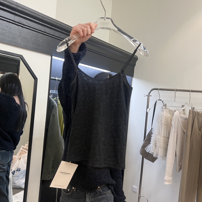 MORE THAN YESTERDAY/LOVE YOU SO MUCH韓國直郵女士新品休閑吊帶背心LYSM/MORE THAN YESTERDAY吊帶/背心圖色2