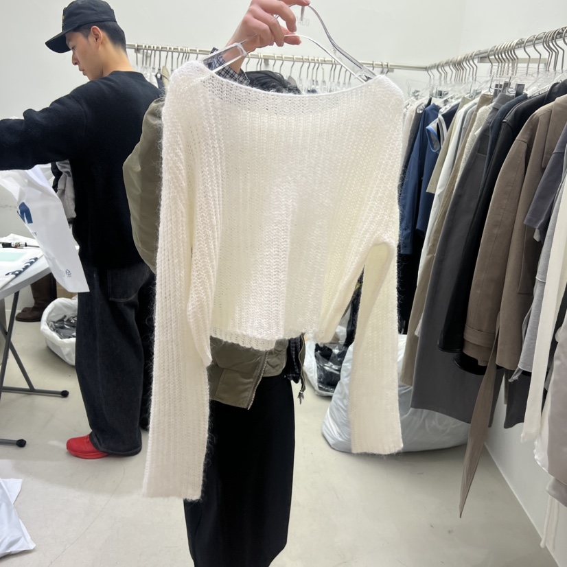 PADO韓國代購女士新品休閑人氣職業26春夏熱賣推薦針織衫PADO針織衫圖色1