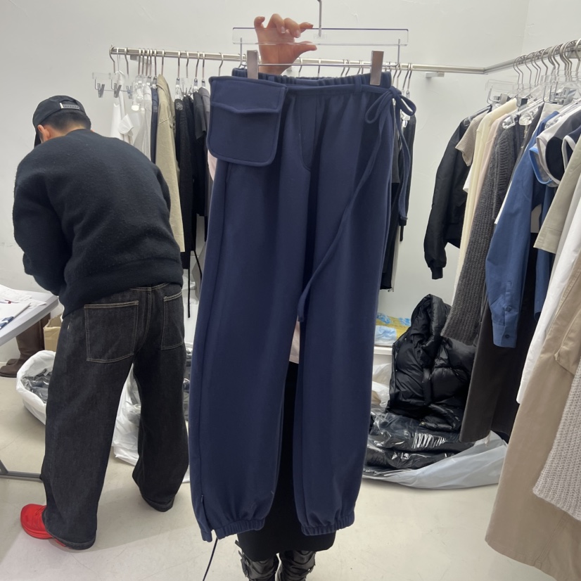 PADO東大門實拍女士新品熱賣人氣職業推薦休閑褲含腰包口袋PADO休閑褲圖色3