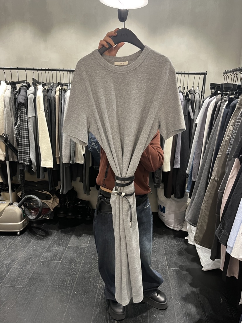 TUG東大門實拍女裝新款推薦熱賣人氣休閑職業連衣裙不含腰帶TUG連衣裙圖色1