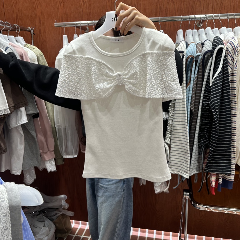 ILLO/MOCI韓國代購女士新款時尚26春夏職業人氣熱賣真品T恤ILLO/MOCIT恤圖色1