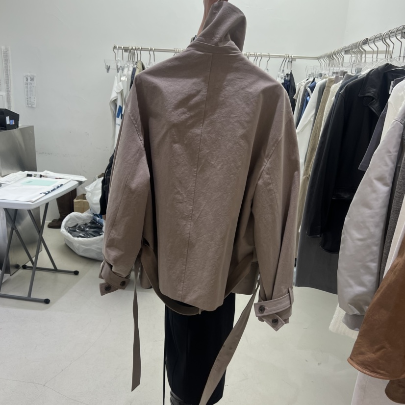 PADO東大門直郵女士新款時尚職業人氣休閑26春夏夾克棉質PADO夾克