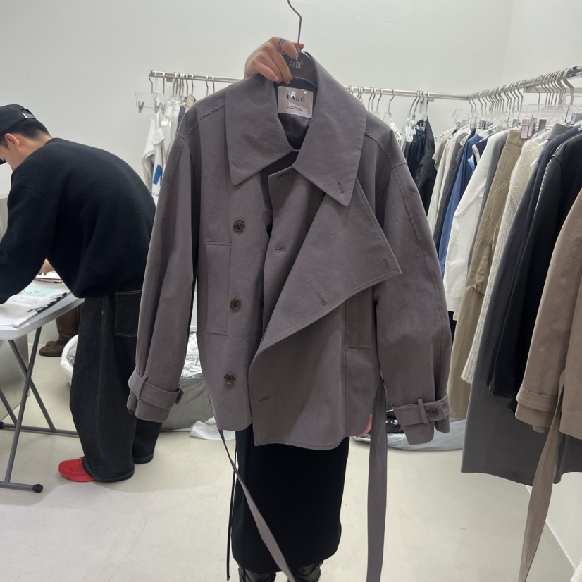 PADO東大門直郵女士新款時尚職業人氣休閑26春夏夾克棉質PADO夾克圖色2