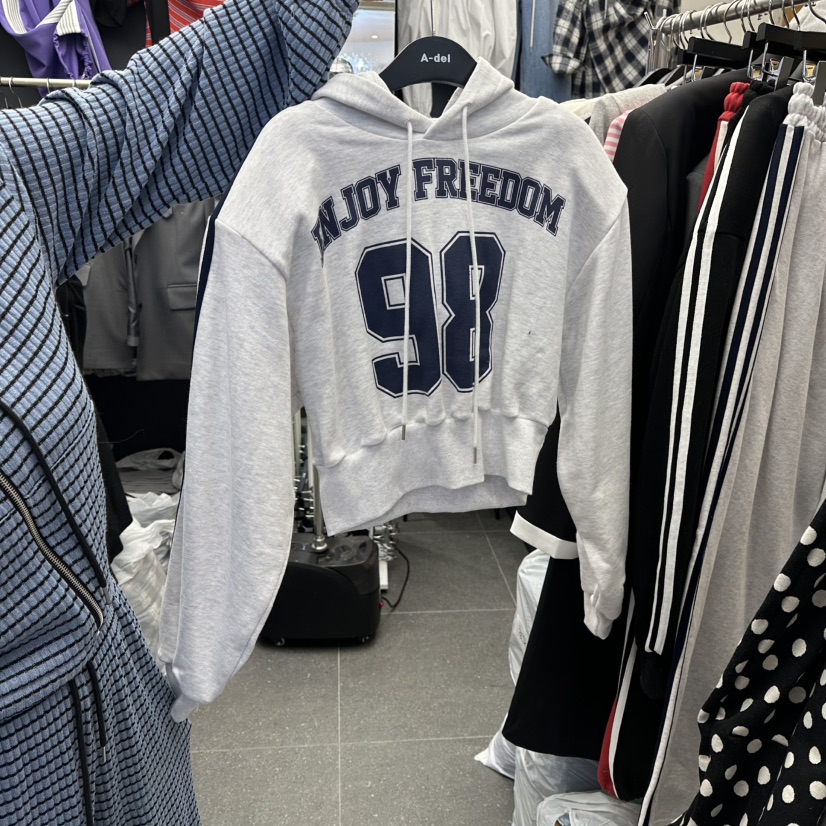 A-DEL東大門直郵女裝新品人氣職業推薦真品熱賣26春夏衛衣A-DEL衛衣圖色1