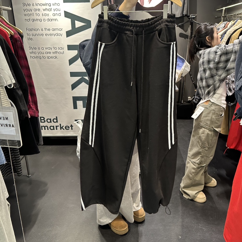 EL BOSQUE東大門代購女裝新品職業真品26春夏熱賣休閑褲EL BOSQUE休閑褲圖色3