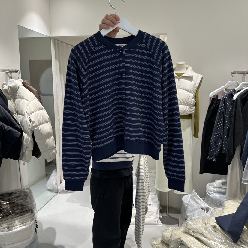 LORING RE I韓國代購女士新品職業時尚26春夏真品針織衫LORING RE-I/BARE針織衫圖色2