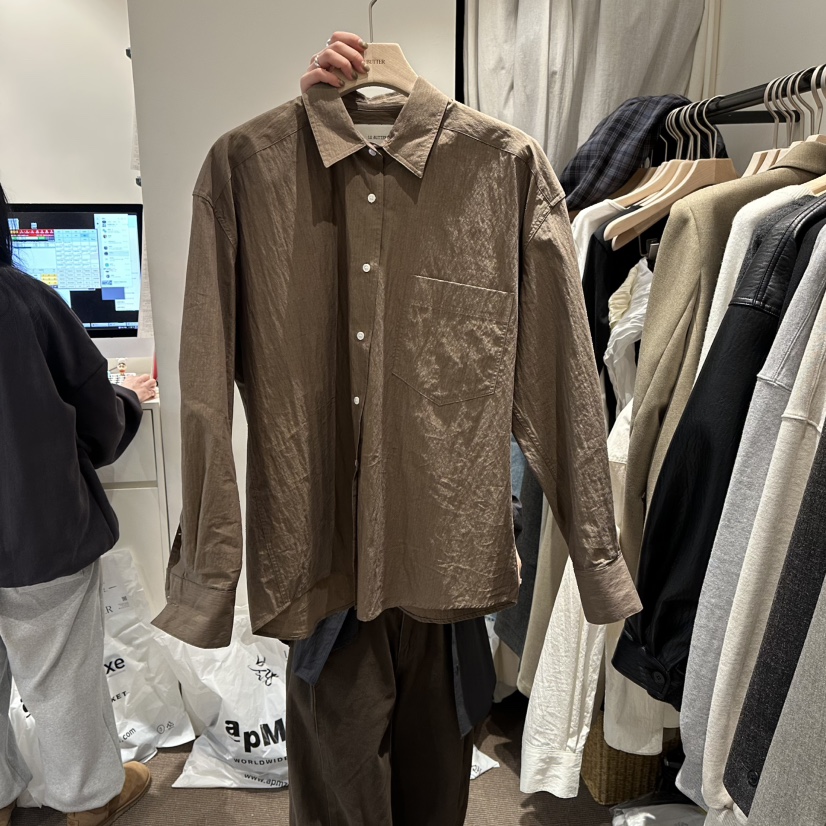 LE BUTTER東大門實拍女裝新品人氣推薦熱賣休閑襯衫蕾絲衫LE BUTTER襯衫/蕾絲衫圖色2