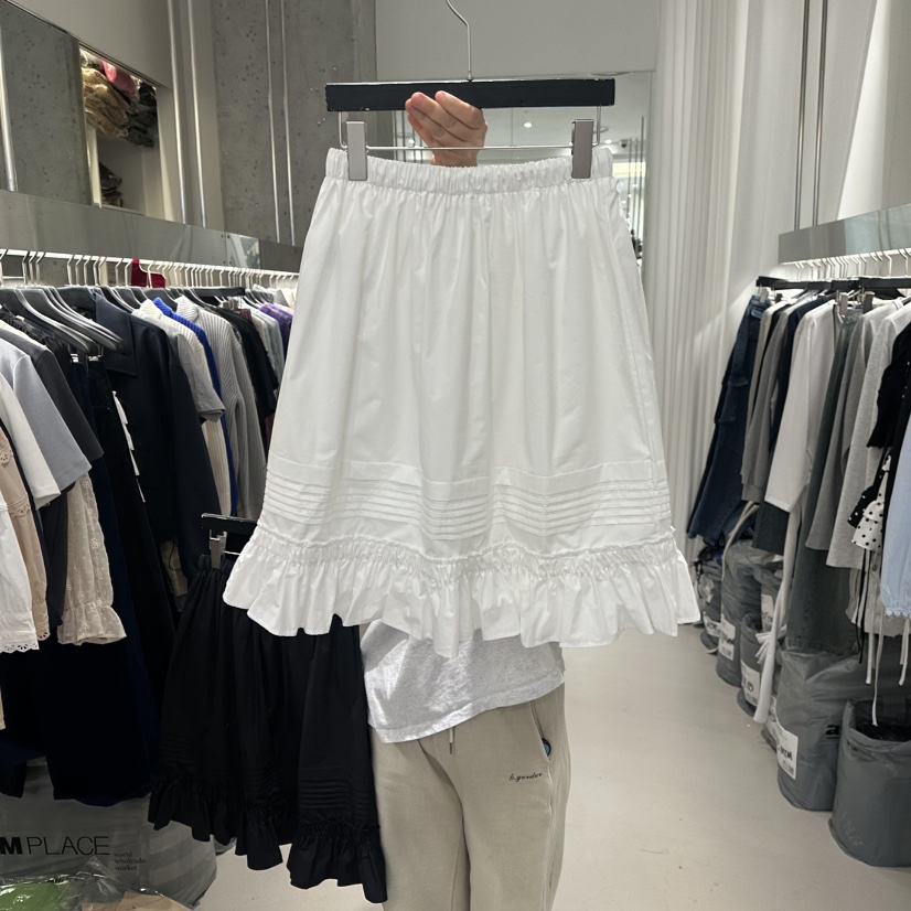 ARTE STUDIO/ATTENTION EDITORIAL韓國代購女士新款休閑半身裙中短裙ARTE STUDIO/ATTENTION EDITORIAL半身裙/中短裙