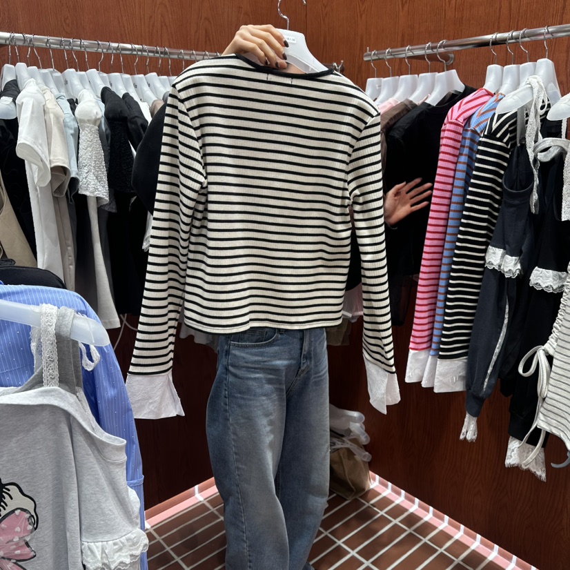 ILLO/MOCI東大門直郵女裝新品休閑真品時尚26春夏長袖T恤ILLO/MOCI長袖T恤