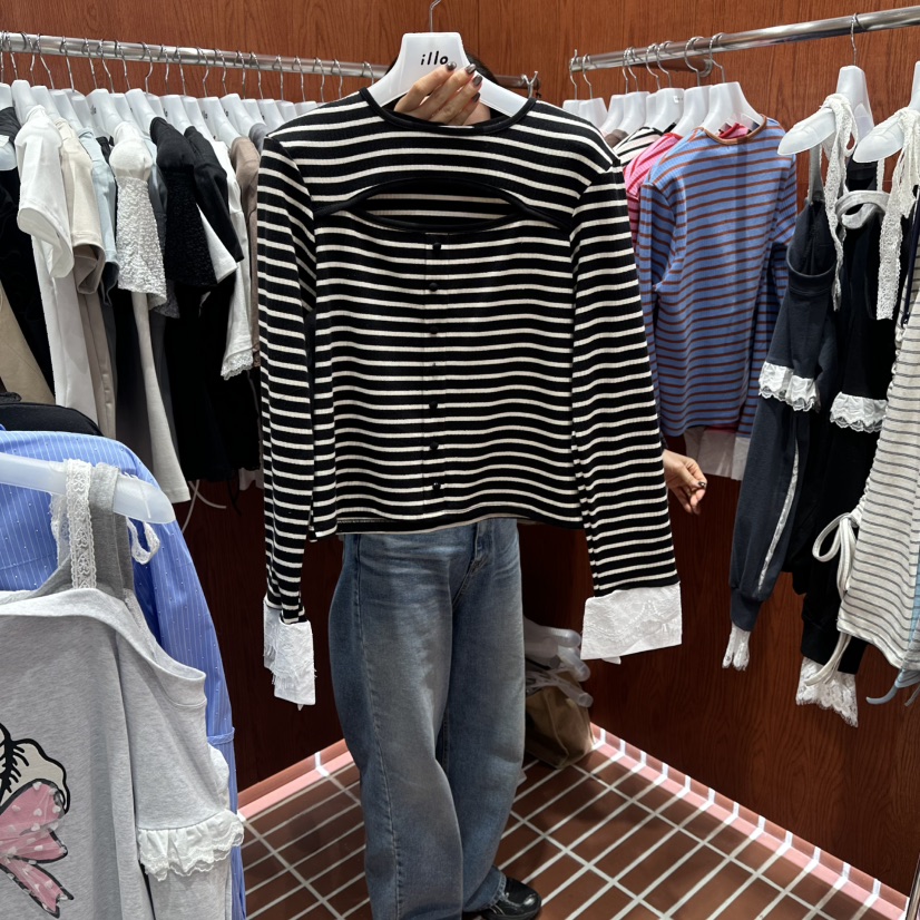 ILLO/MOCI東大門直郵女裝新品休閑真品時尚26春夏長袖T恤ILLO/MOCI長袖T恤圖色4