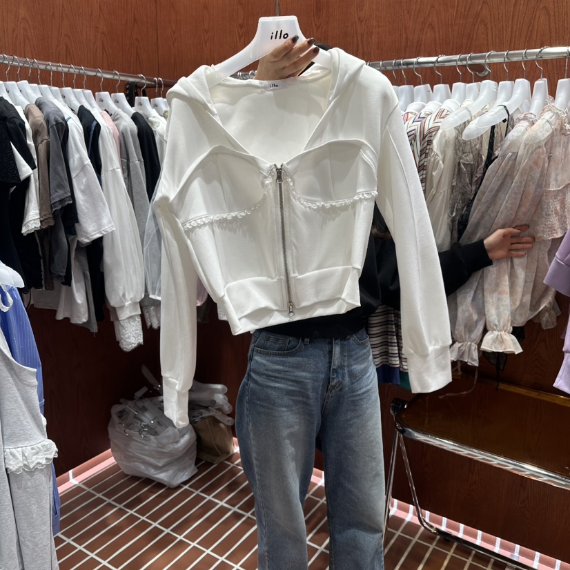 ILLO/MOCI韓國直郵女士新款時尚真品職業熱賣衛衣連帽衫ILLO/MOCI衛衣圖色1