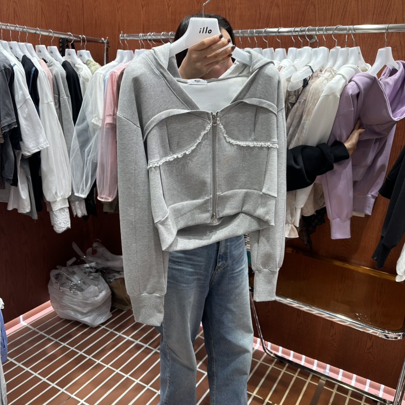 ILLO/MOCI韓國直郵女士新款時尚真品職業熱賣衛衣連帽衫ILLO/MOCI衛衣圖色3