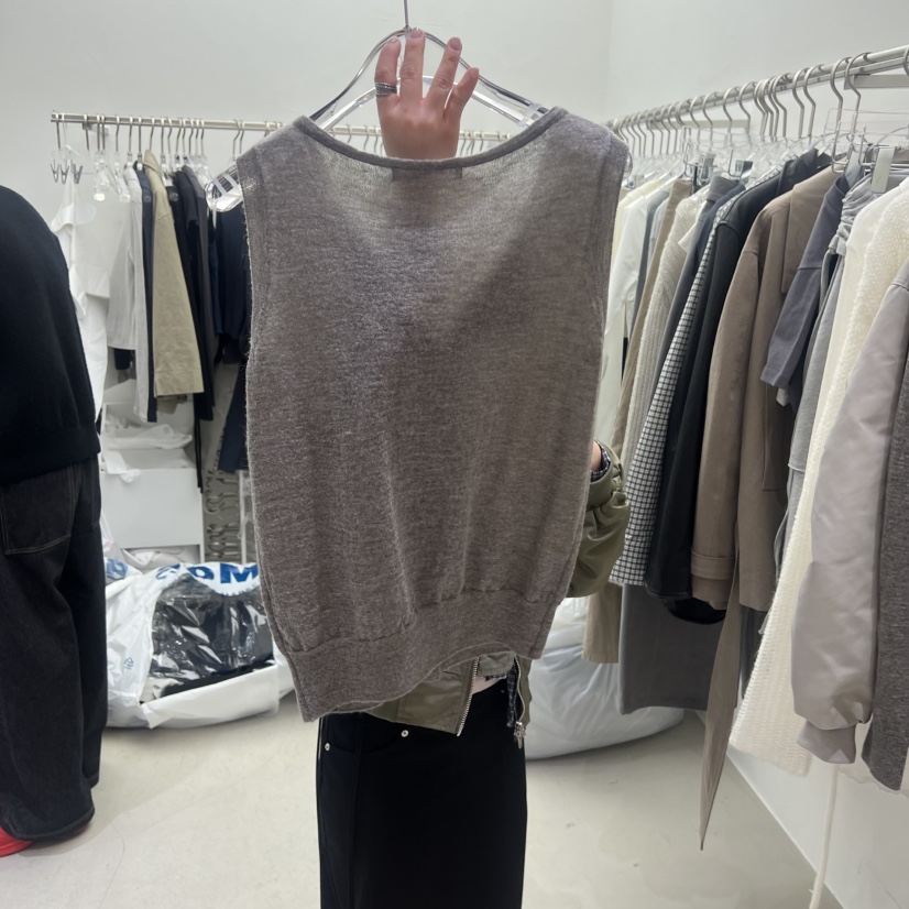 PADO東大門實拍女裝新款時尚推薦休閑職業真品人氣26春夏馬甲PADO馬甲