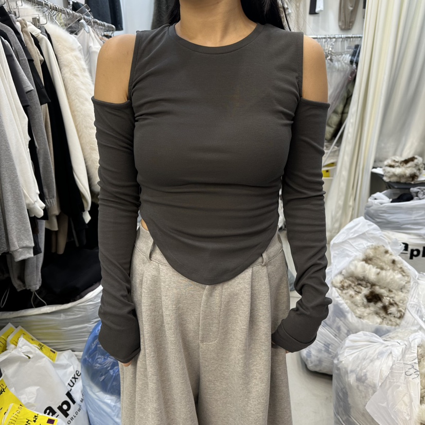 BILLION-L韓國代購女士新品職業熱賣人氣休閑真品長袖T恤BILLION-L長袖T恤圖色3墨色