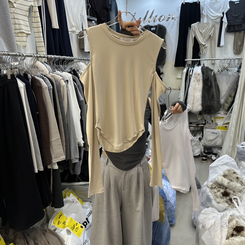 BILLION-L韓國代購女士新品職業熱賣人氣休閑真品長袖T恤BILLION-L長袖T恤圖色4