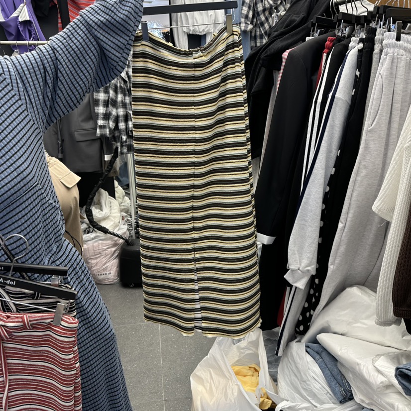 A-DEL東大門實拍女裝新款熱賣時尚人氣26春夏職業休閑長裙A-DEL長裙