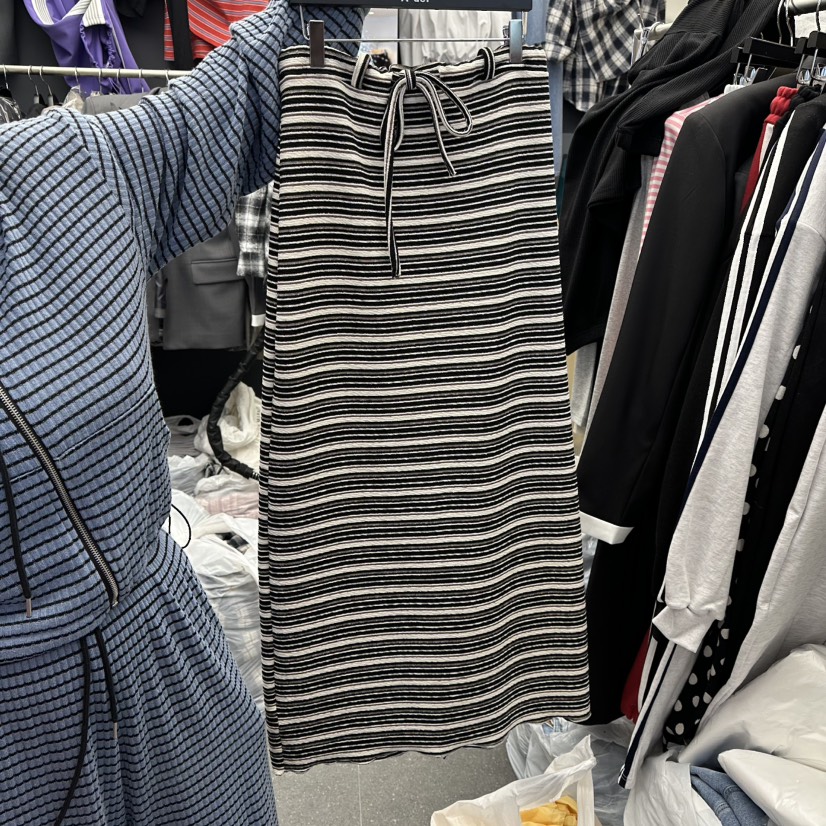 A-DEL東大門實拍女裝新款熱賣時尚人氣26春夏職業休閑長裙A-DEL長裙圖色2