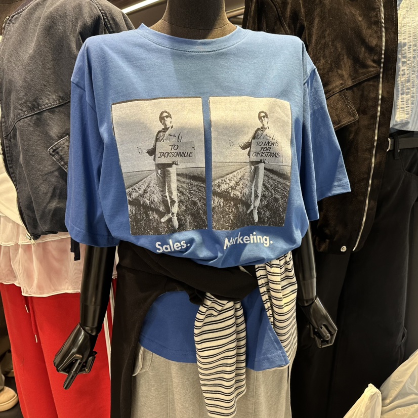 EL BOSQUE東大門直郵女裝新品休閑時尚真品職業熱賣推薦T恤EL BOSQUET恤圖色2