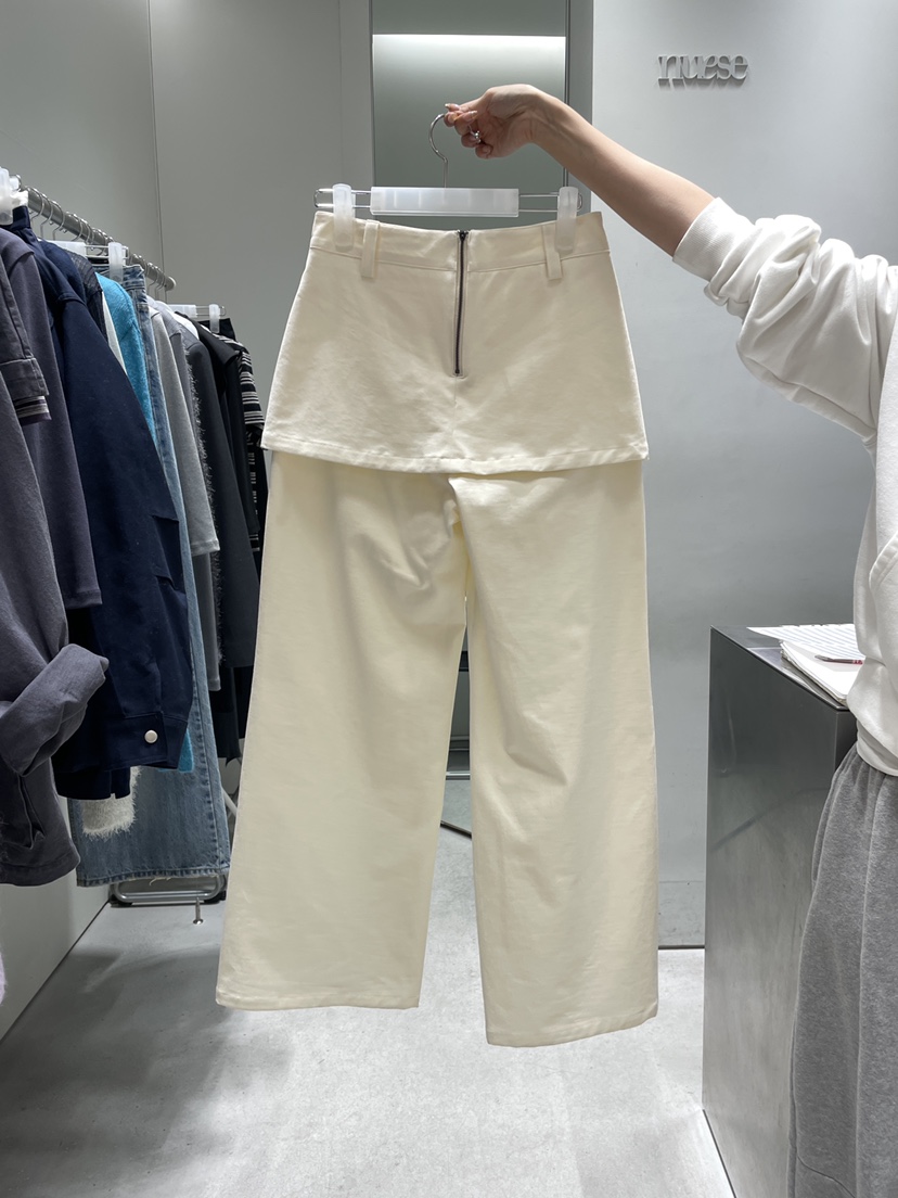 NUESE東大門代購女裝新款真品職業休閑26春夏人氣時尚裙褲NUESE裙褲