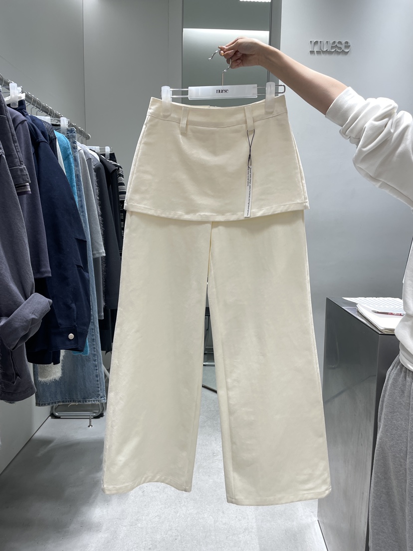 NUESE東大門代購女裝新款真品職業休閑26春夏人氣時尚裙褲NUESE裙褲圖色1