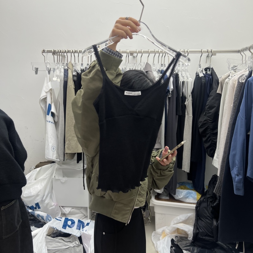 PADO東大門直郵女裝新款推薦真品熱賣職業休閑吊帶背心蕾絲PADO吊帶/背心圖色3