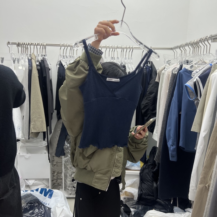 PADO東大門直郵女裝新款推薦真品熱賣職業休閑吊帶背心蕾絲PADO吊帶/背心圖色4