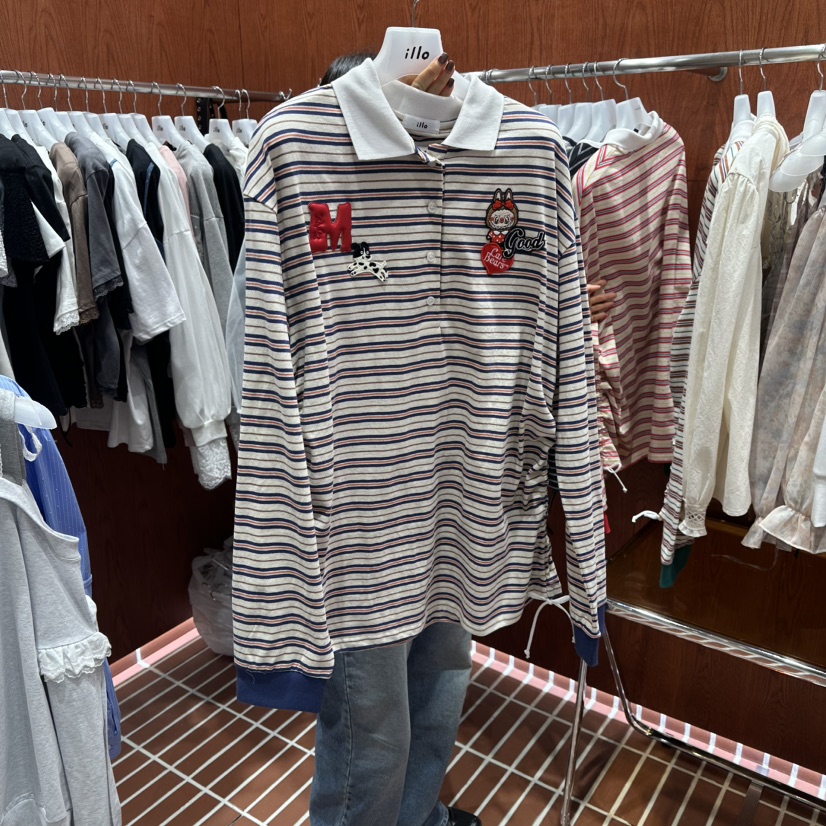 ILLO/MOCI韓國直郵女士新品人氣休閑熱賣時尚推薦長袖T恤ILLO/MOCI長袖T恤圖色2