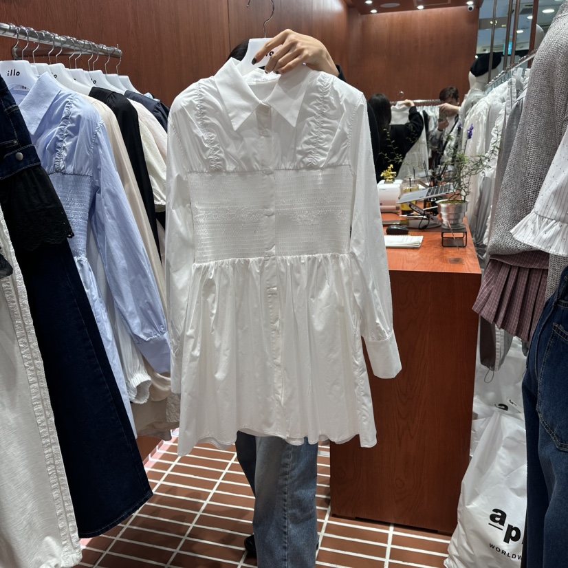 ILLO/MOCI韓國代購女裝新款休閑熱賣26春夏推薦職業連衣裙ILLO/MOCI連衣裙圖色1