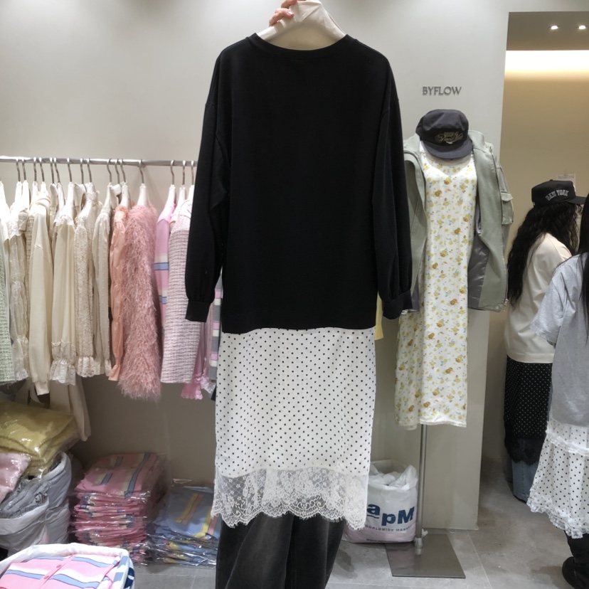 BY FLOW東大門直郵女士新品真品職業人氣熱賣推薦連衣裙BY FLOW連衣裙