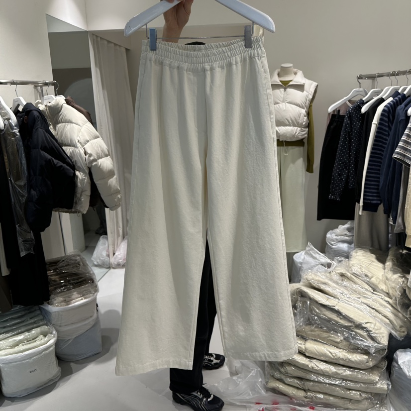 LORING RE I韓國代購女裝新品人氣休閑26春夏真品休閑褲LORING RE-I/BARE休閑褲圖色1